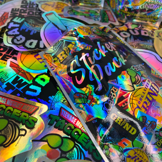 Holographic Custom Stickers